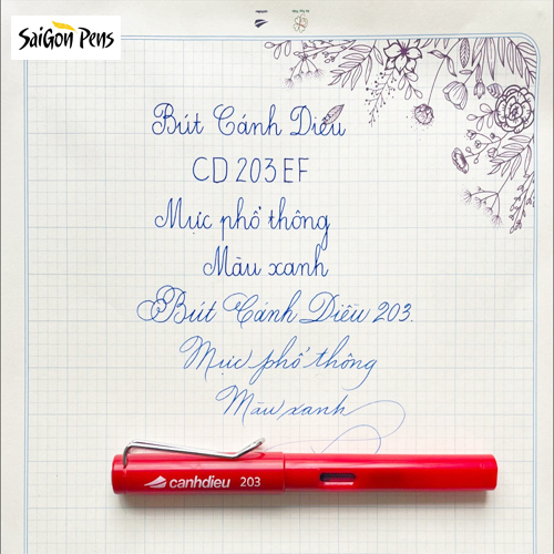 Bút máy Cánh Diều CD203-Bút máy Sài Gòn