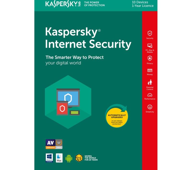 Kaspersky Internet Security 1PC 2020