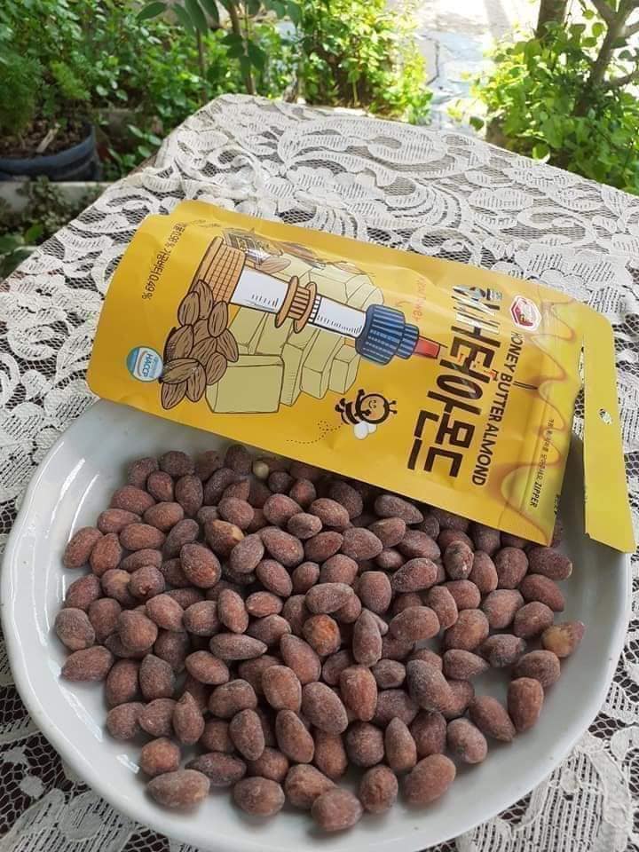 [HÀNG CHUẨN] HẠNH NHÂN TẨM MẬT ONG HÀN QUỐC