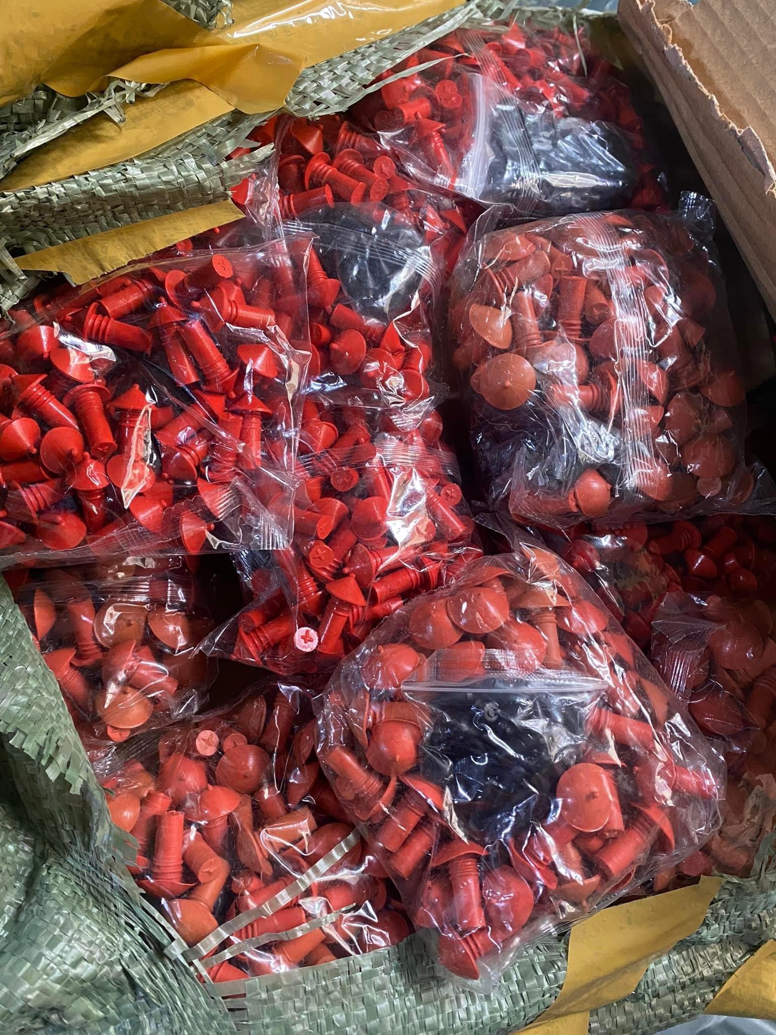 Đạn vá xe không săm ( vá nấm) đầu to , đầu bé ( gói khoảng 80 - 100 cái )