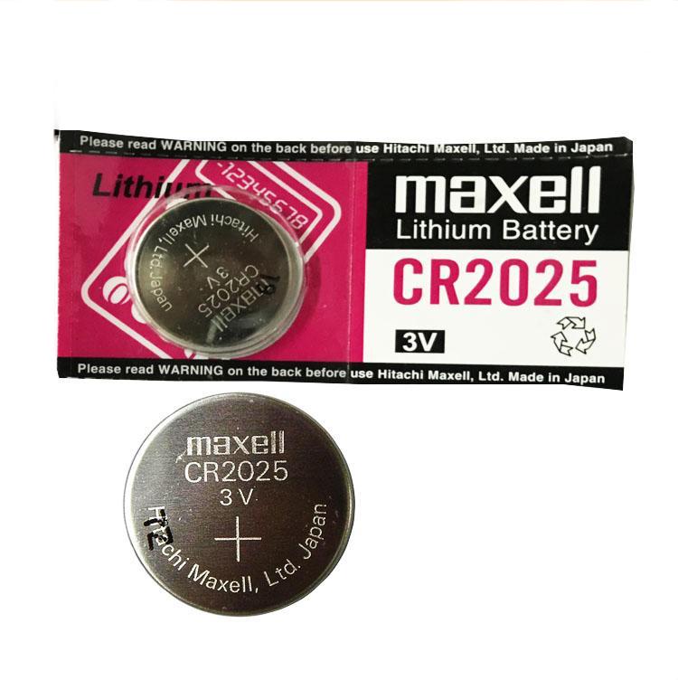 VỈ 5 Viên Pin  Maxell CR2025 Lithium 3V