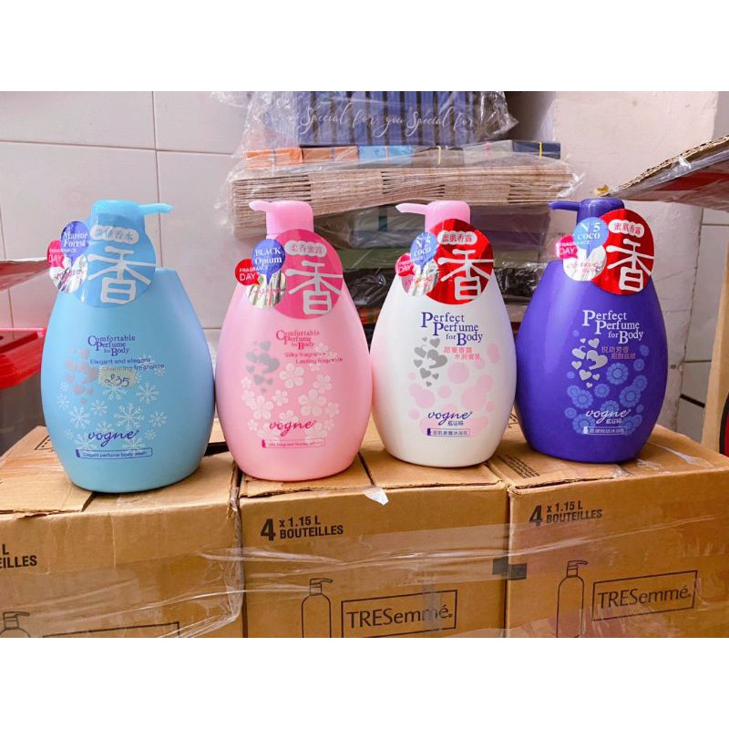 Sữa Tắm Perfect Perfume Xanh Đậm 1000ml
