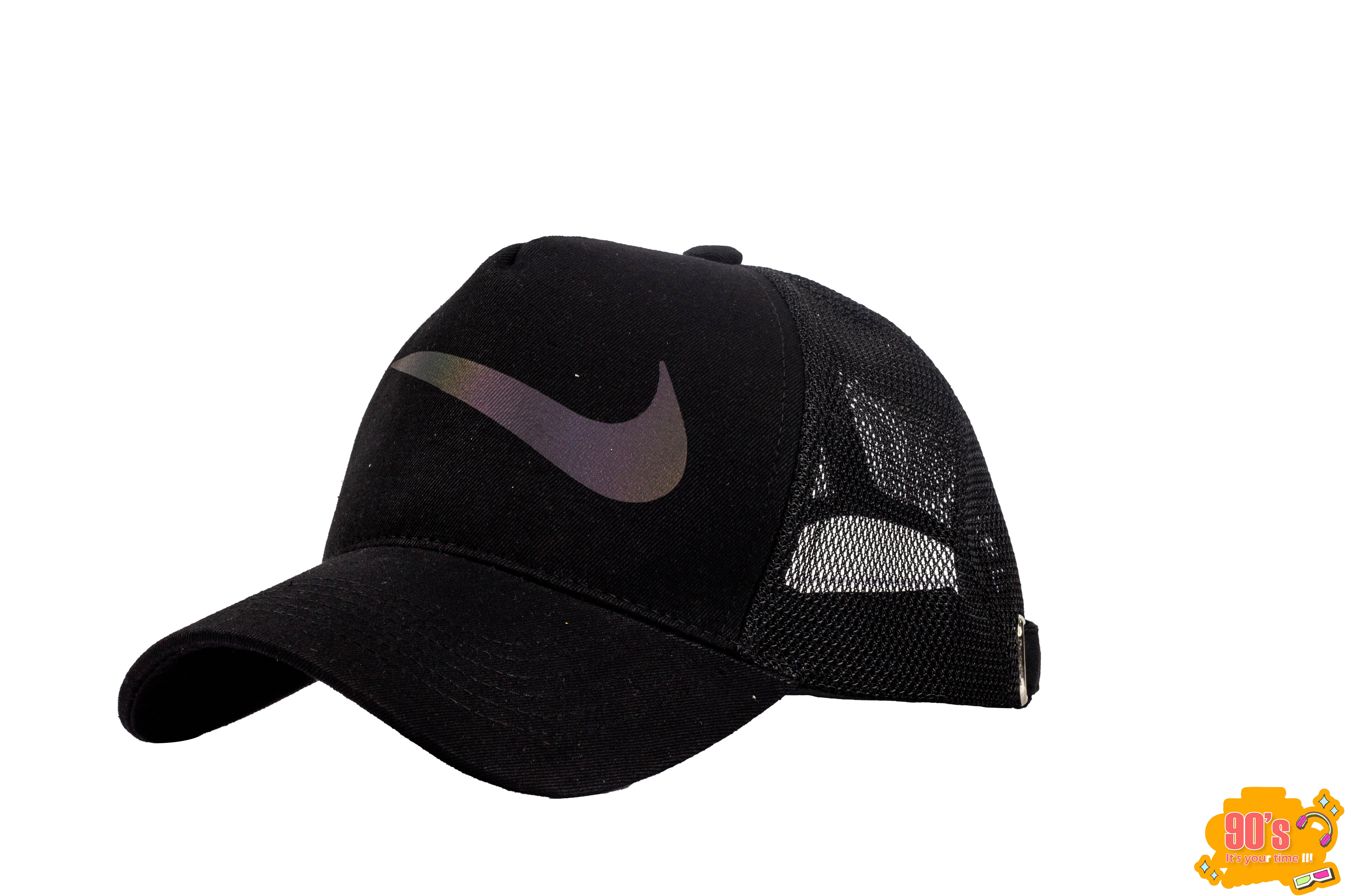Nón Nike Kaki Lưới In Logo " Nike " Basic Phản Quang Cá Tính N05