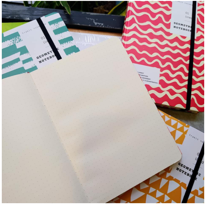 Sổ tay ruột Dot Crabit Notebuck - Mặt người