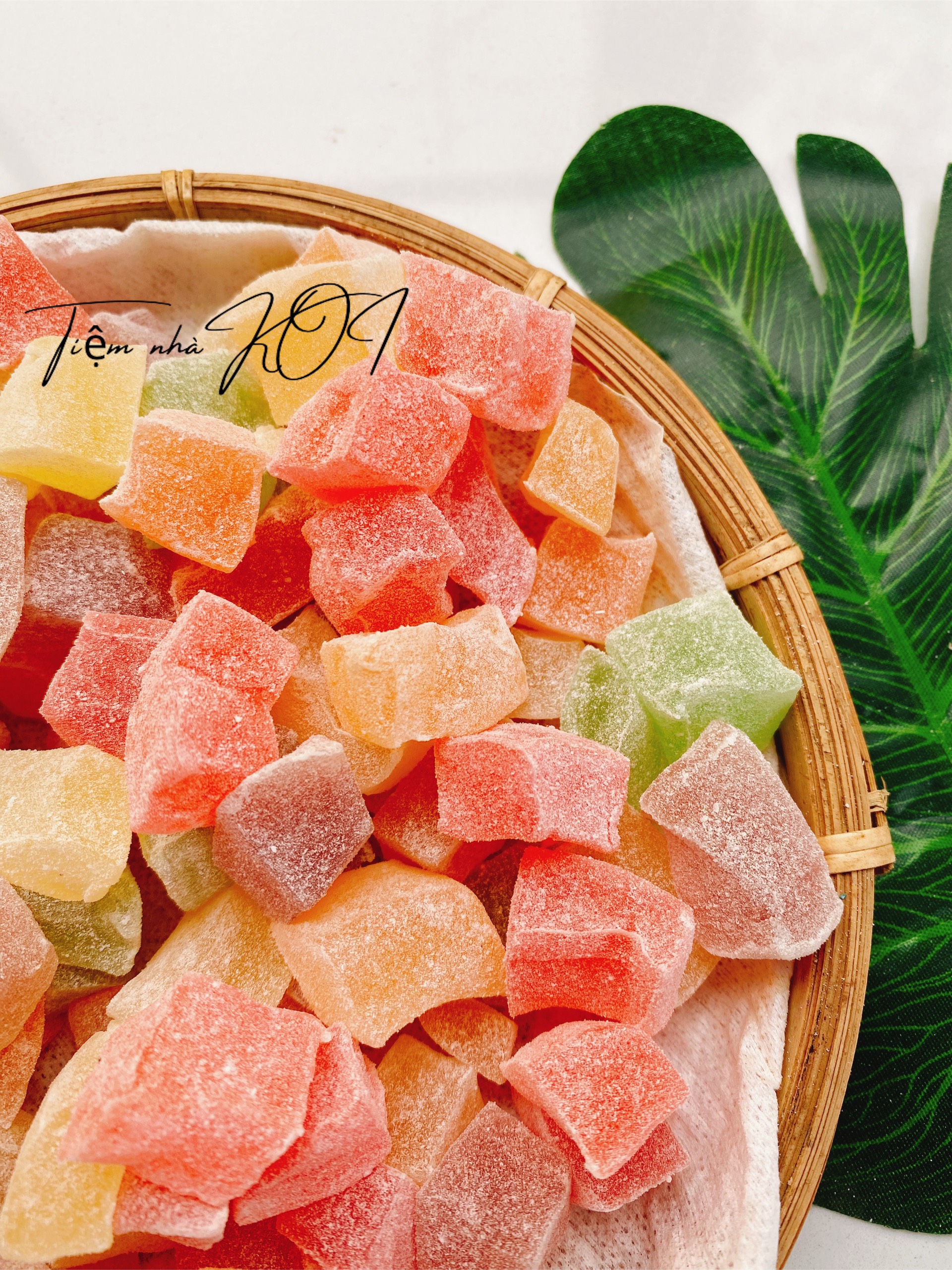 Kẹo dẻo trái cây/ Túi 500gr - Đặc sản Đà Lạt
