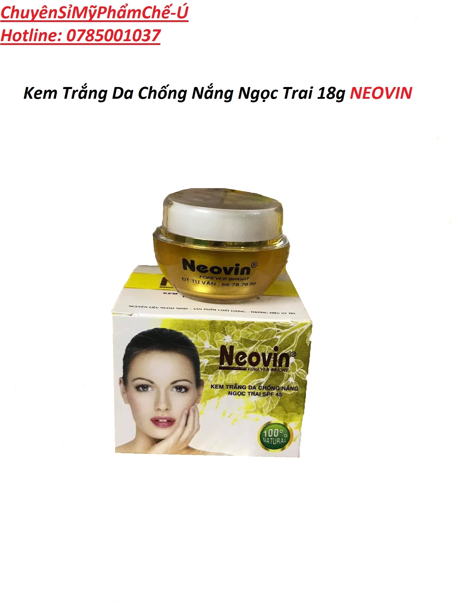 Kem NEOVIN 5 Loại Dòng18G