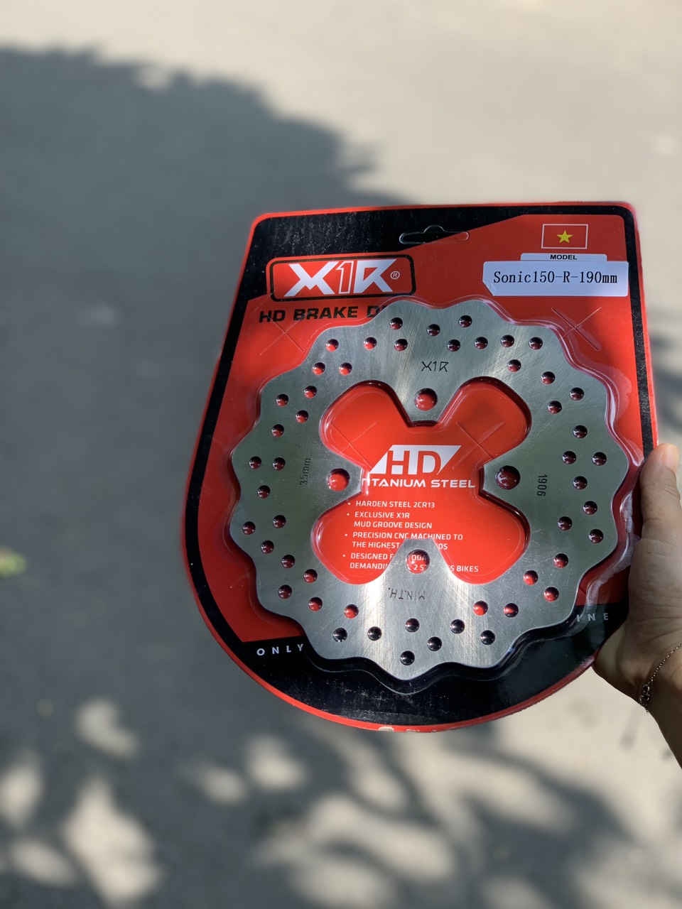 [HCM]CẶP ĐĨA THẮNG X1R DÀNH CHO HONDA SONIC