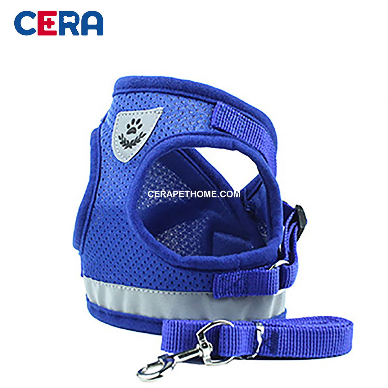 Bộ Dây Dắt Áo Yếm Cho Chó Mèo - Dây Dắt 016