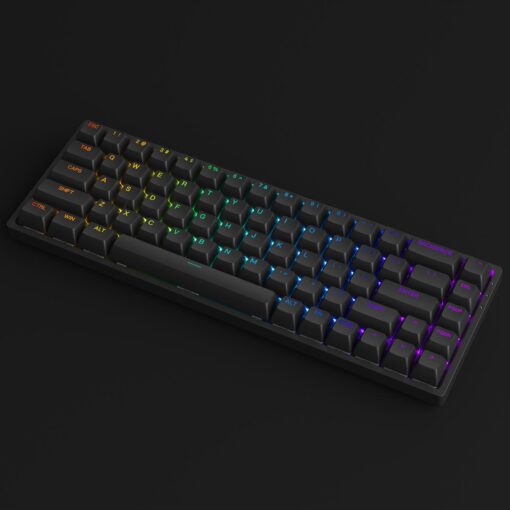 Bàn phím cơ AKKO 3068 v2 RGB – Black/White