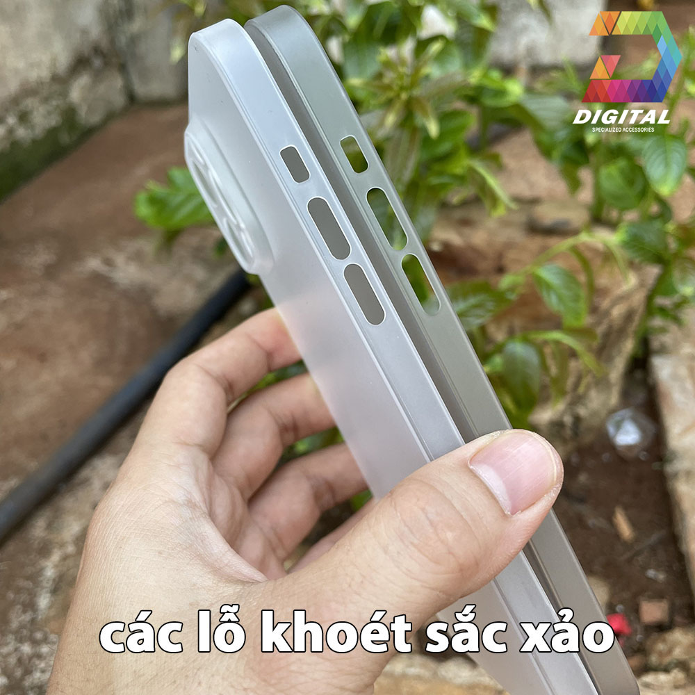 Combo 2 Ốp Lưng Trong Nhám Unibody iPhone 13 Pro Max Siêu Mỏng