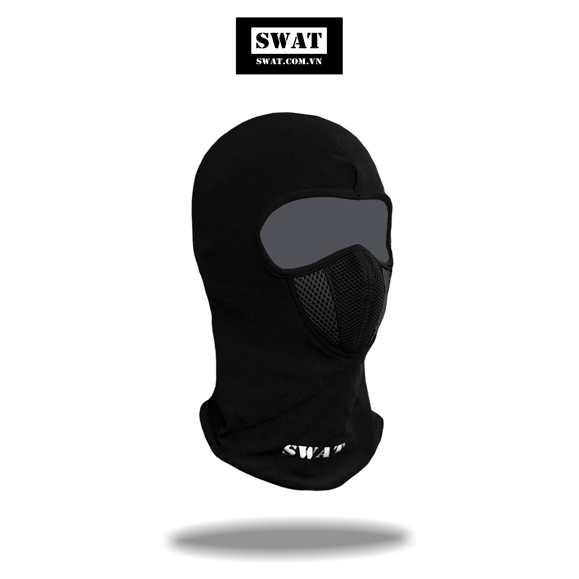 Khăn trùm đầu Swat X2 3 lớp cao cấp màu đen