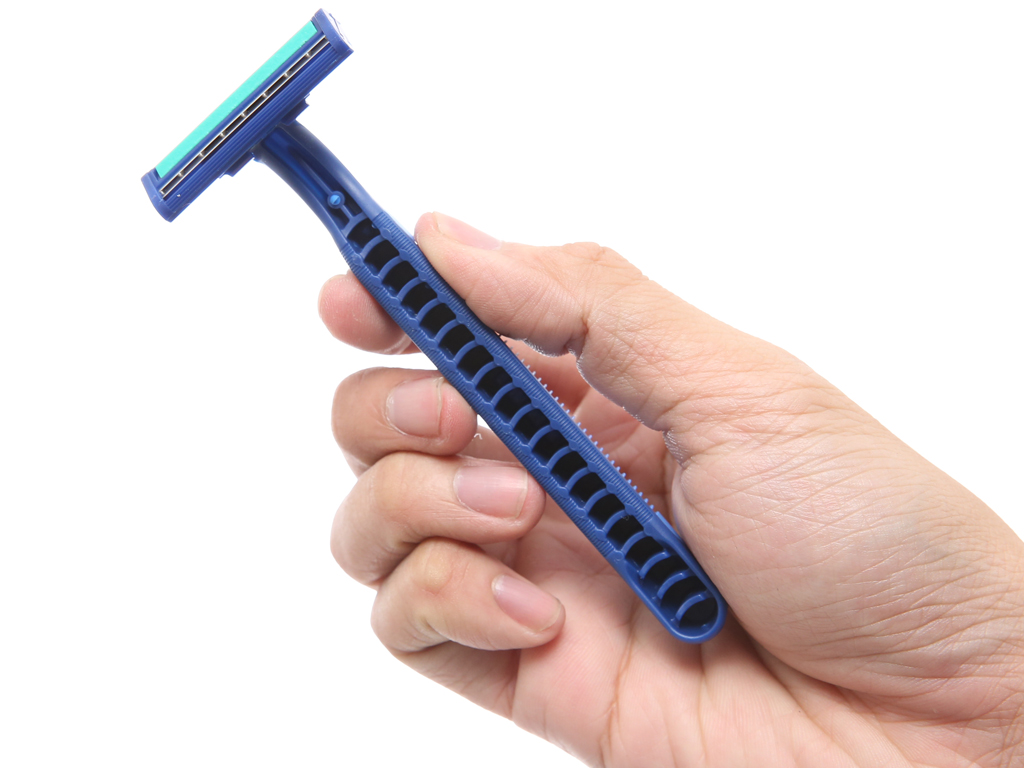 Dao cạo râu Gillette Blue 2 Plus Cán xanh Gói 5+1