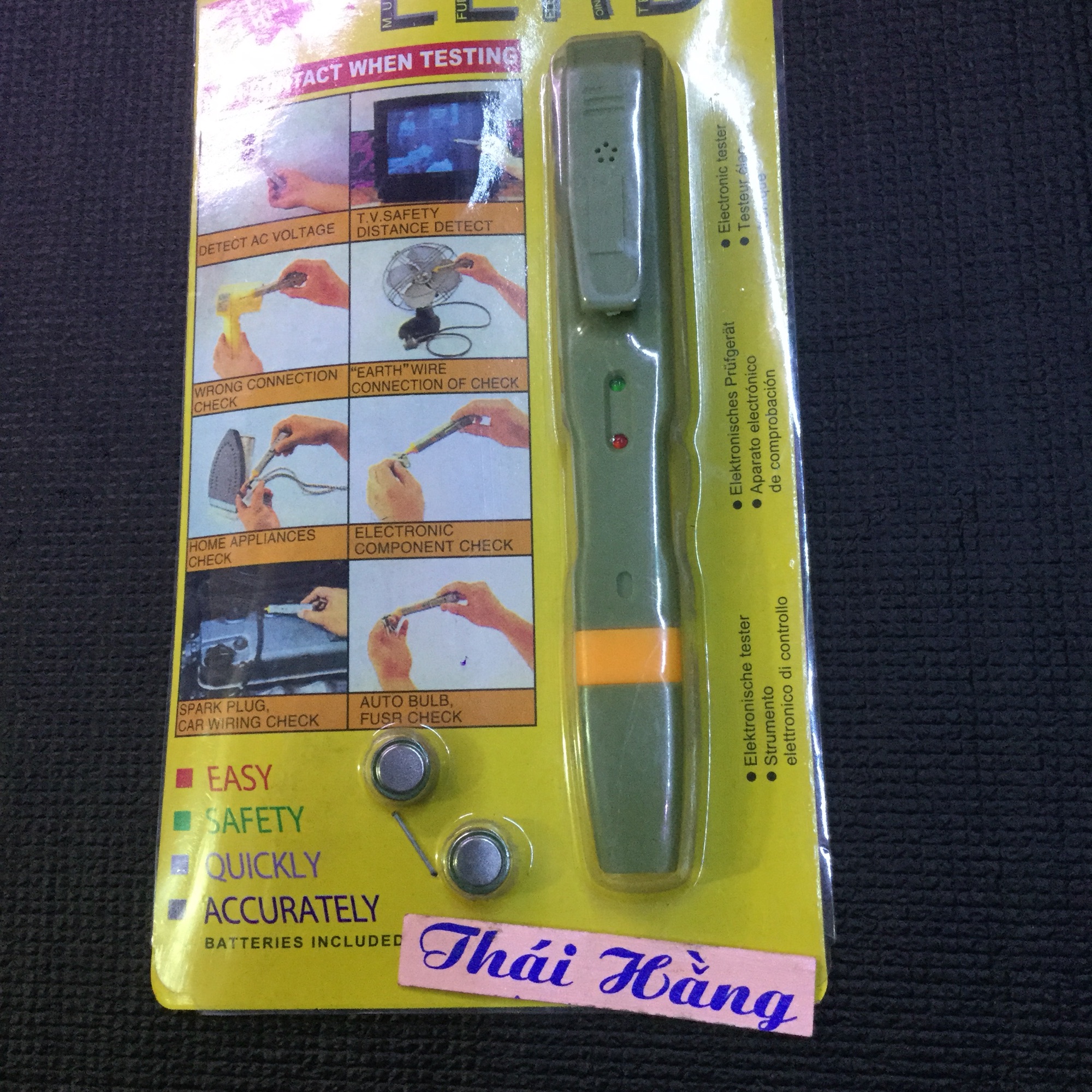 Bút thử điện LERD -48 NS có pin