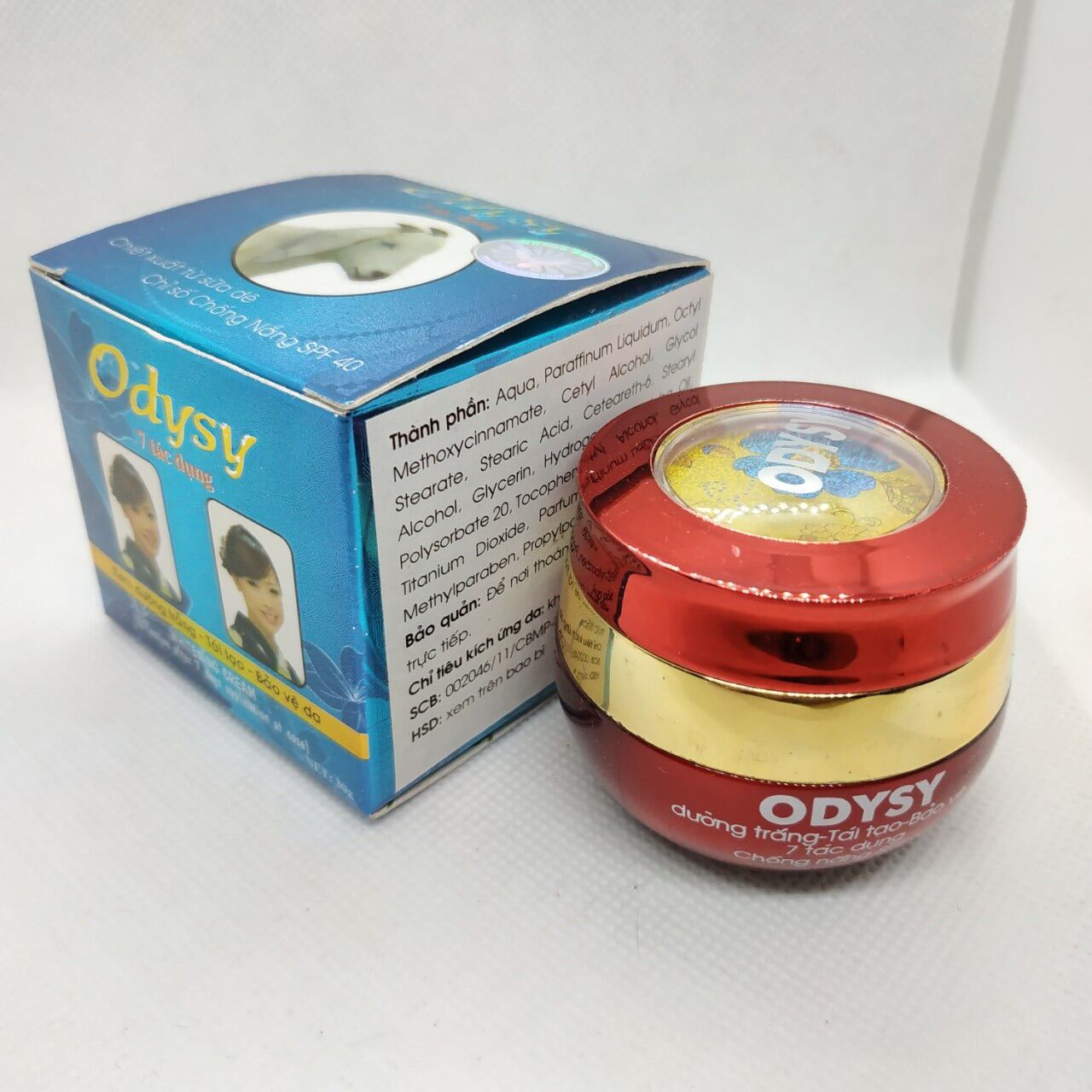 [HCM]kem dưỡng trắng da ODYSY 30g