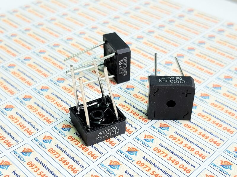 [Combo 5 chiếc] KBPC1010 Diode cầu 10A/1000V