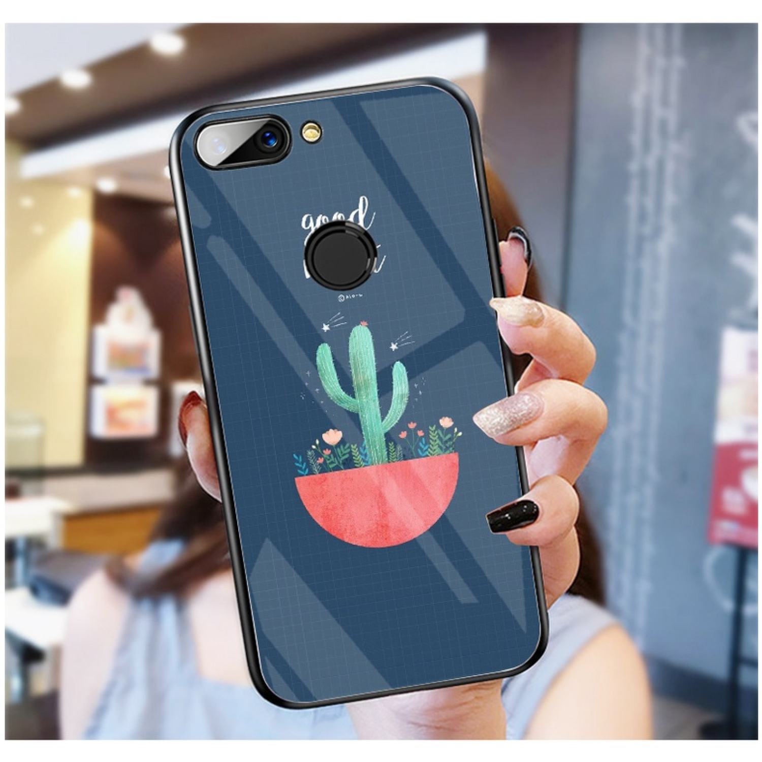 Ốp lưng xiaomi mi 8 lite ốp kính bóng cao cấp mới ƞhất
