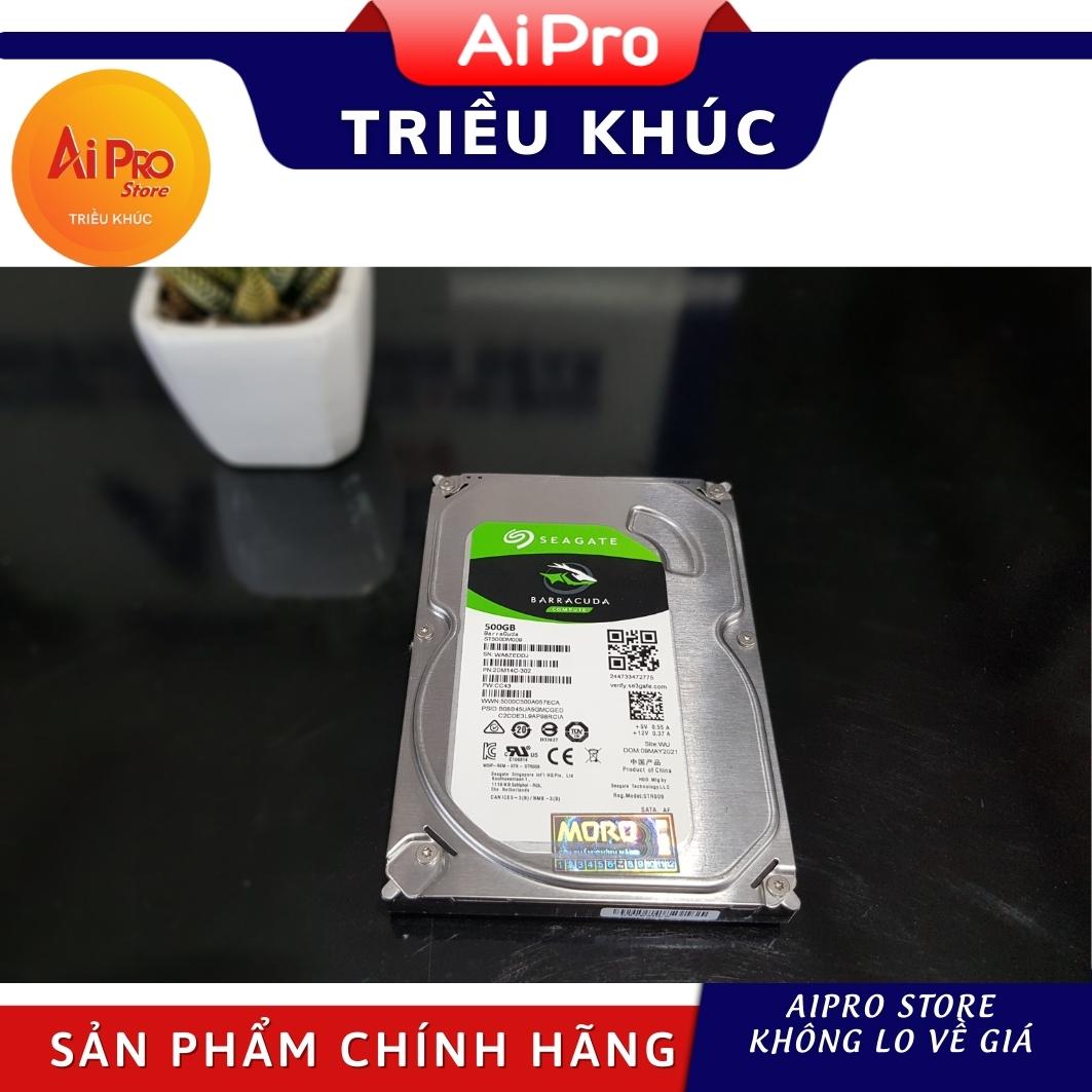 Ổ cứng HDD 500GB Seagate (Barracuda) - Bảo hành 24 tháng