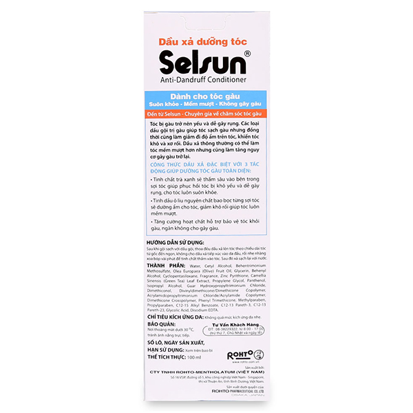 Dầu gội Selsun (100ml)