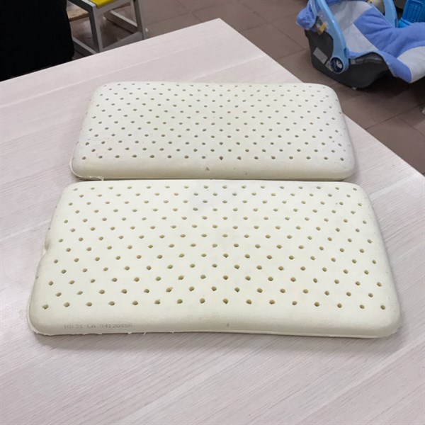 Gối Cao Su Em Bé Oval Liên Á 17x35x2cm