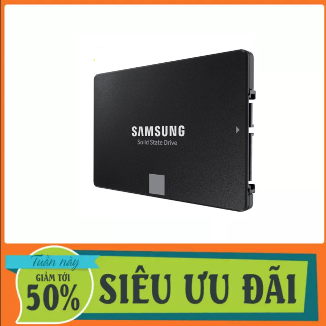 [HCM][Trả góp 0%][Best Seller]  Ổ cứng SSD Samsung 870 Evo 1TB 2.5-Inch SATA III MZ-77E1T0BW - Tốc độ đọc 560 Mb/s - Tốc độ ghi 530 Mb/s