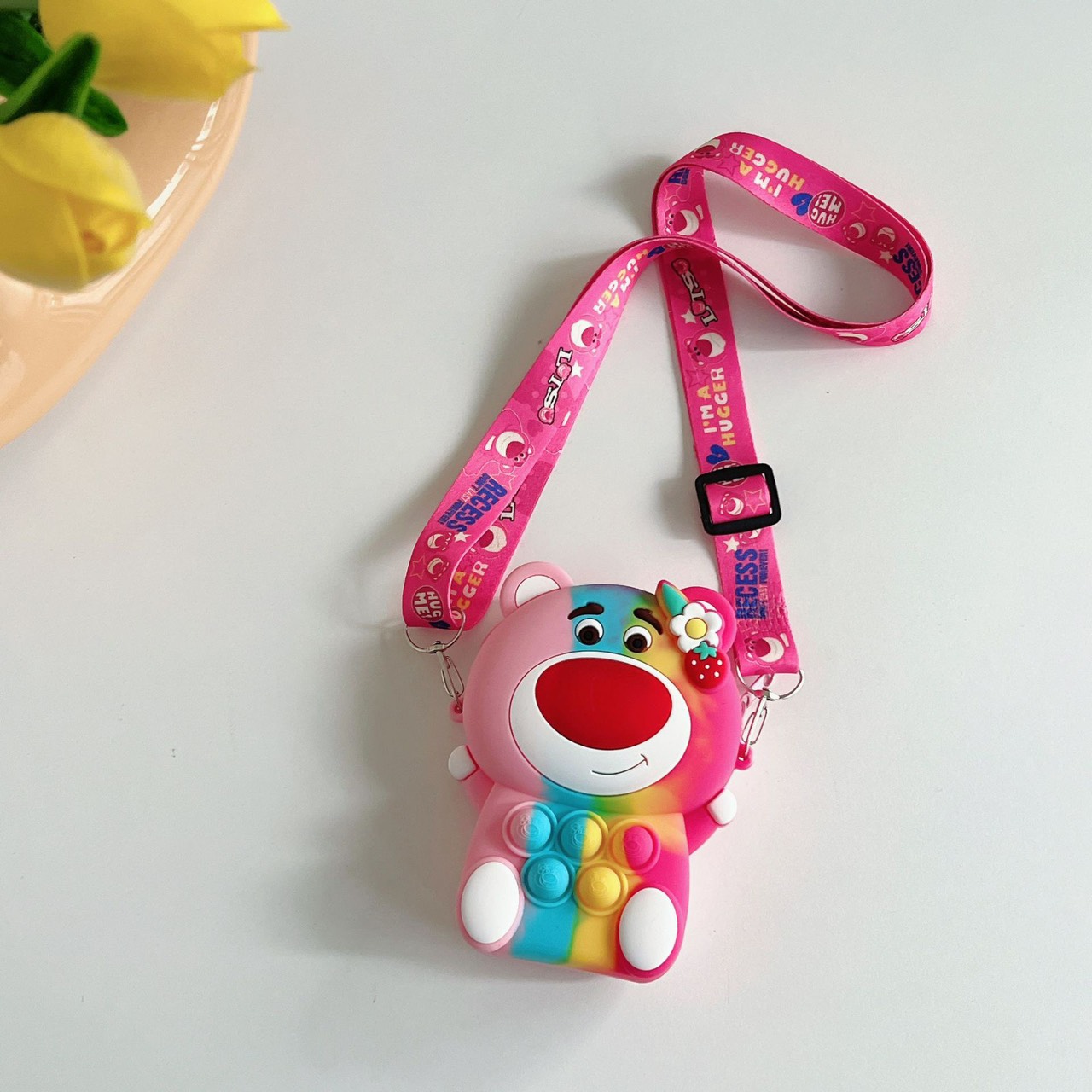Túi đeo vai hình mèo hello kitty dễ thương dành cho bé gái