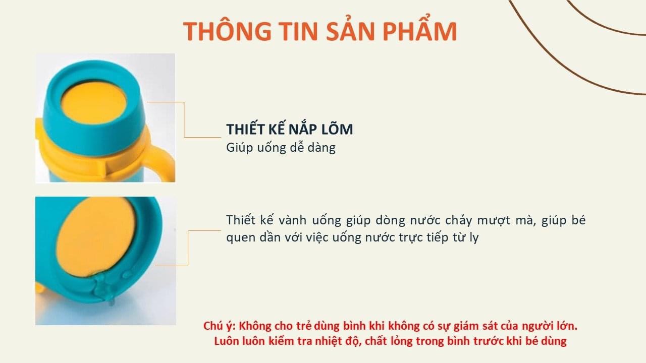 Bình tập uống Tupperware Twinkle sippy 250ml