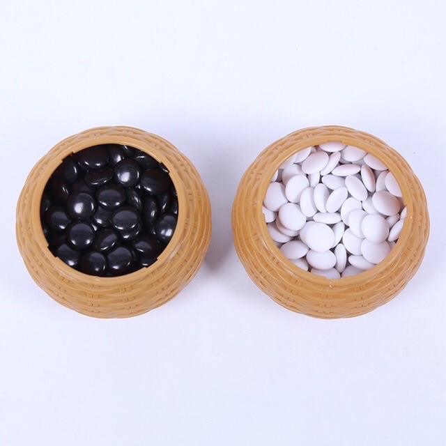 BỘ CỜ VÂY CỜ CARO MELAMINE 2 MẶT + BÀN GIẢ DA