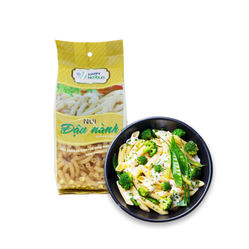[HCM]Nui đậu nành (400gram) Happy Noodles