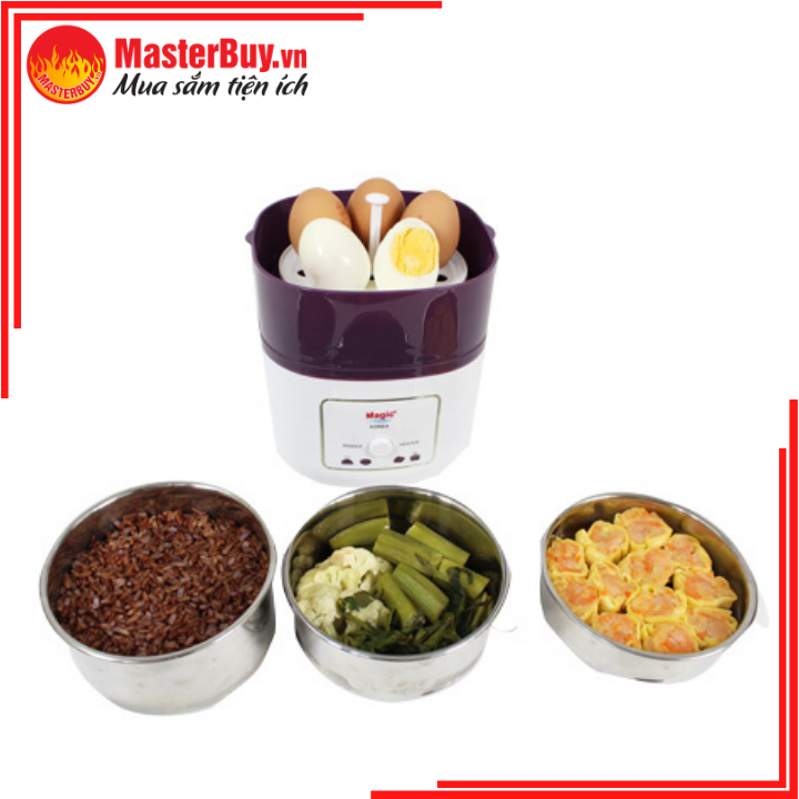 [HCM]Hộp Cơm Hâm Nấu Văn Phòng Đa Năng Magic Korea A-06