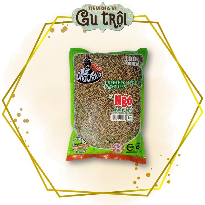 Hạt ngò Ông Chà Và 1kg (Túi)