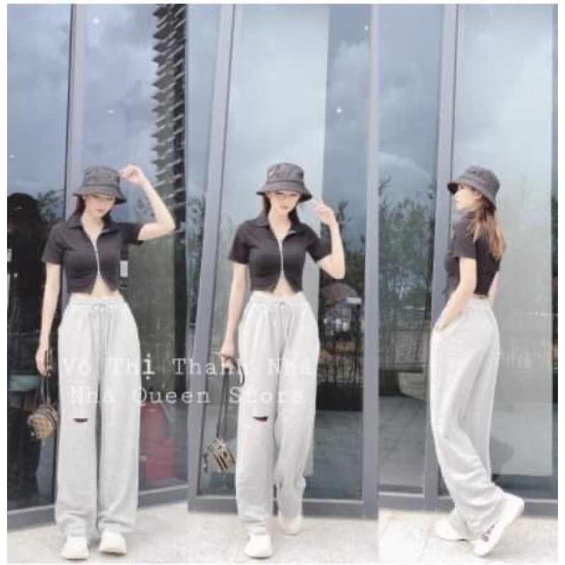Áo polo khoá hai đầu TT12