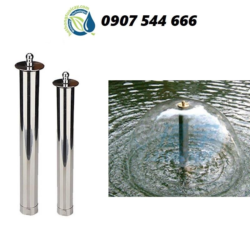 Đầu phun nước hình dù phi 21 INOX