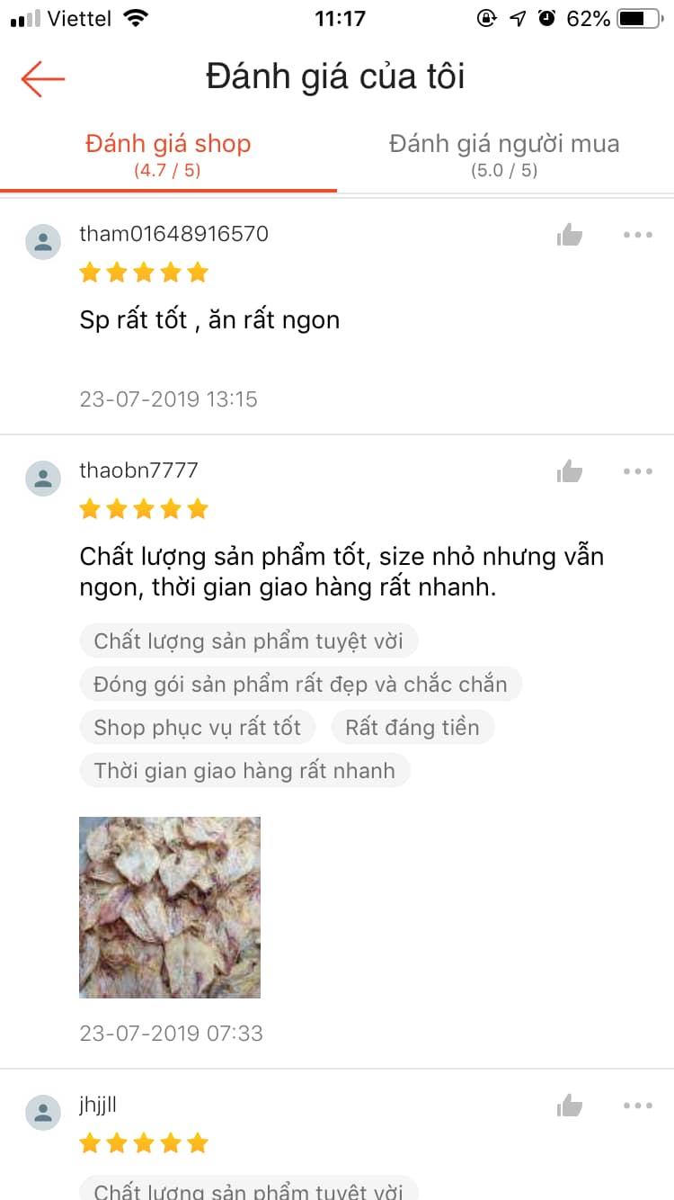 Combo 24 con mực khô mini loại ngon
