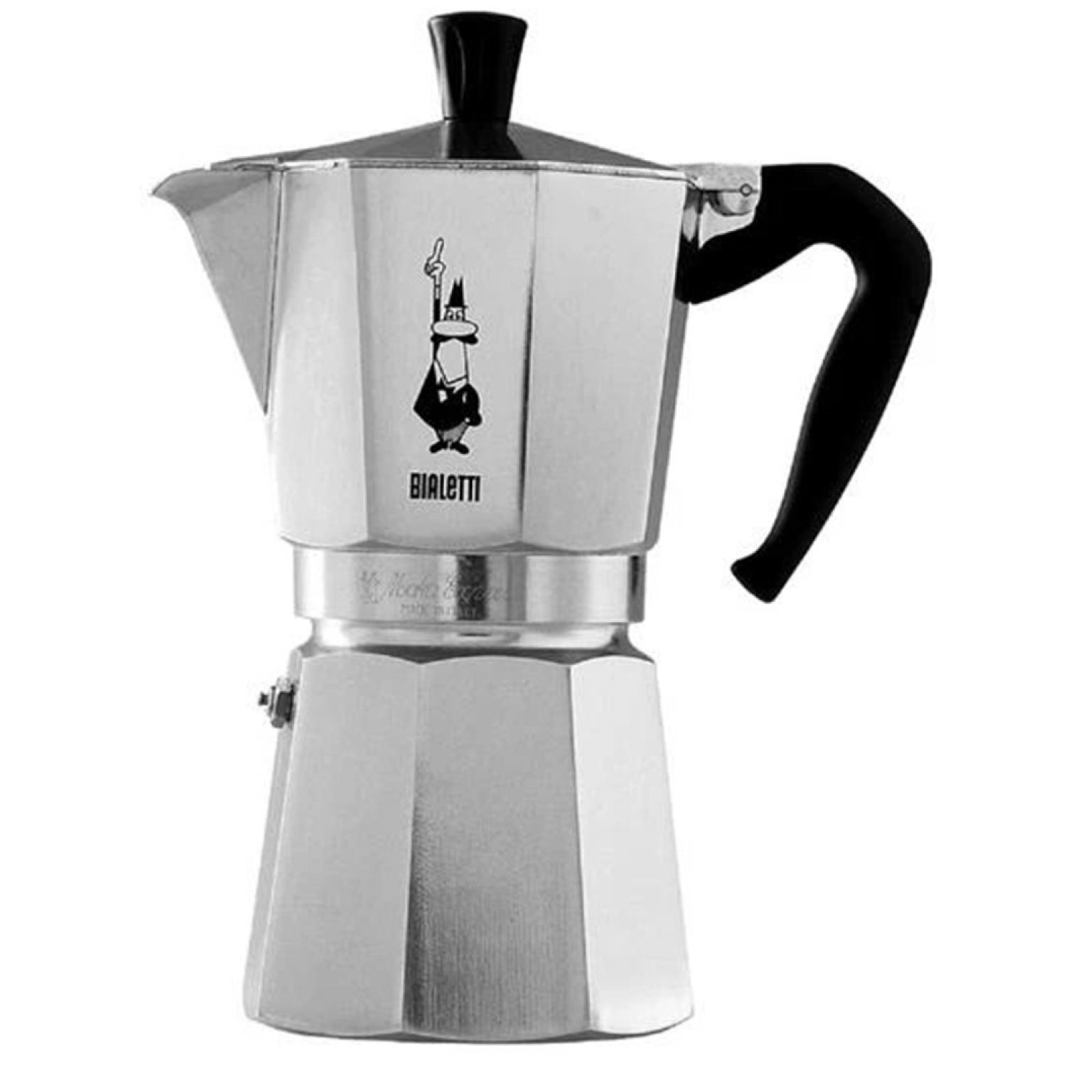 Ấm Moka Bialetti Express - ấm pha cà phê nhập khẩu Italia(3,4,6 Cup)