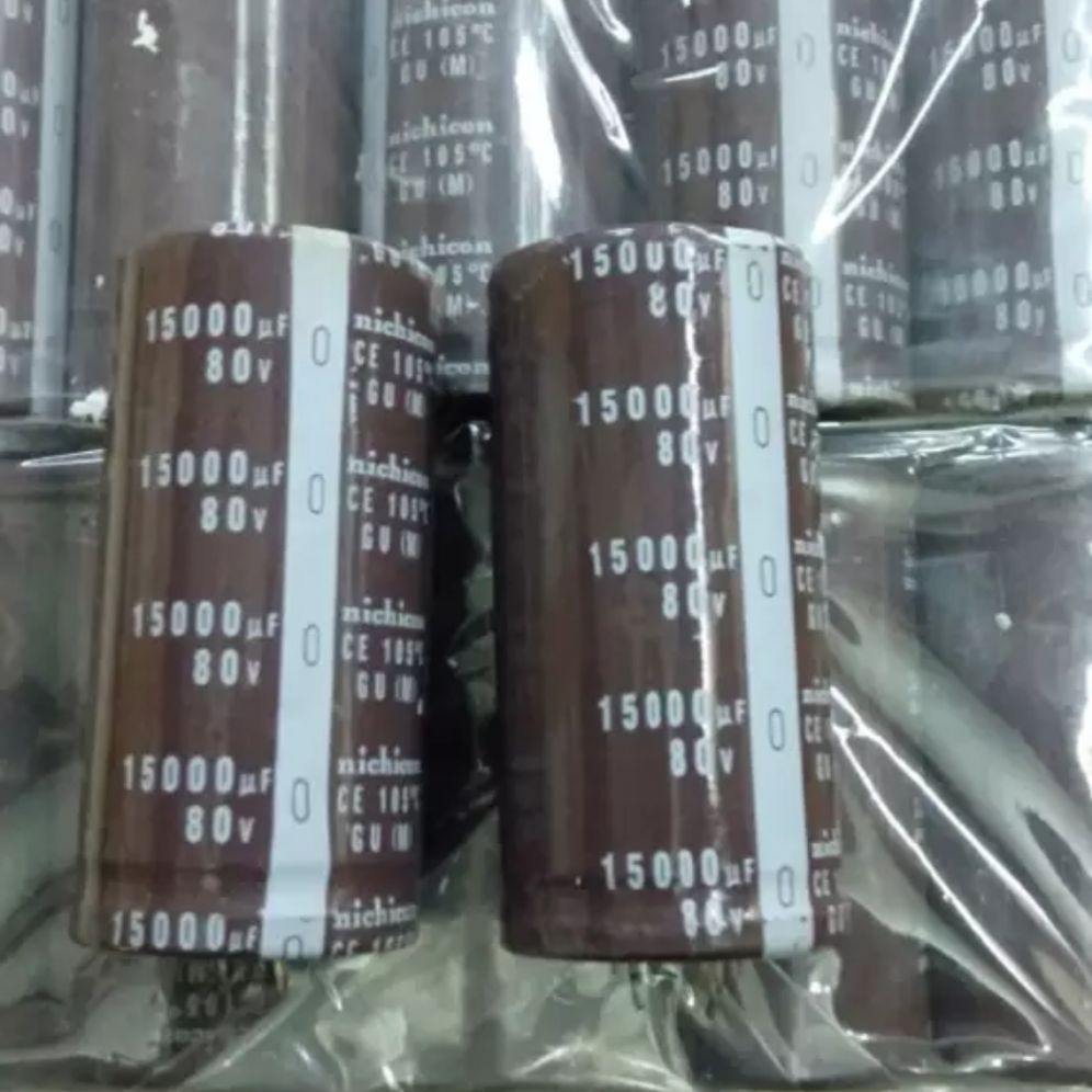 Tụ lọc nguồn 15000uf-80v giá bán 2 con