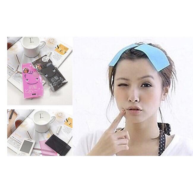 Combo 2 Miếng Dán Tóc , Giữ Tóc Khi Trang Điểm.