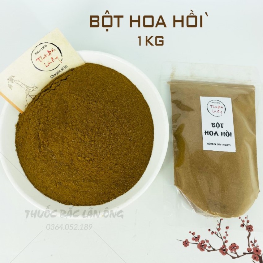 Bột hoa hồi 500g-1kg dùng làm gia vị nấu ăn