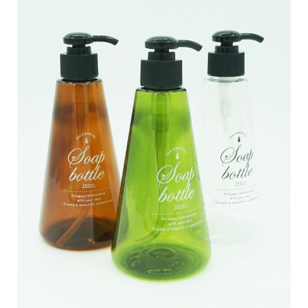 Bình chiết dung dịch rửa tay, mỹ phẩm dạng ấn 360ml YAMADA Nhật Bản chất liệu nhựa cao cấp, vô cùng tiện lợi
