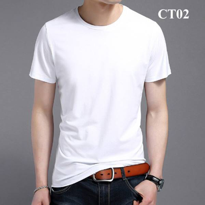 [ Xả Kho Bán Lỗ ] Áo thun nam cộc tay cổ tròn chất vải cotton thun lạnh dáng body thấm hút mồ hôi tốt ( 5 màu 4 size )