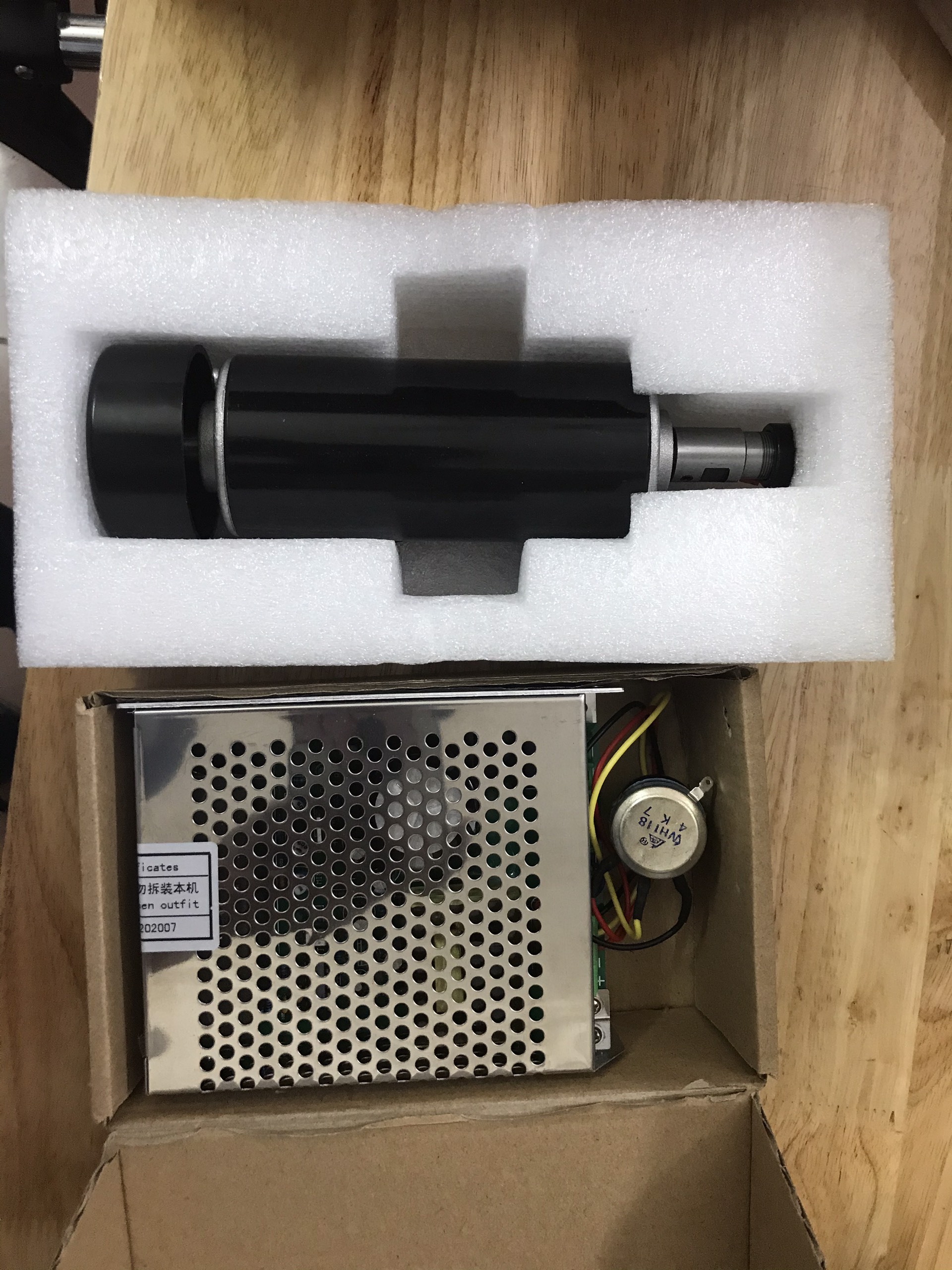 Bộ Spindle 500W-ER11 có chổi than ( chọn từng sản phẩm hoặc combo)