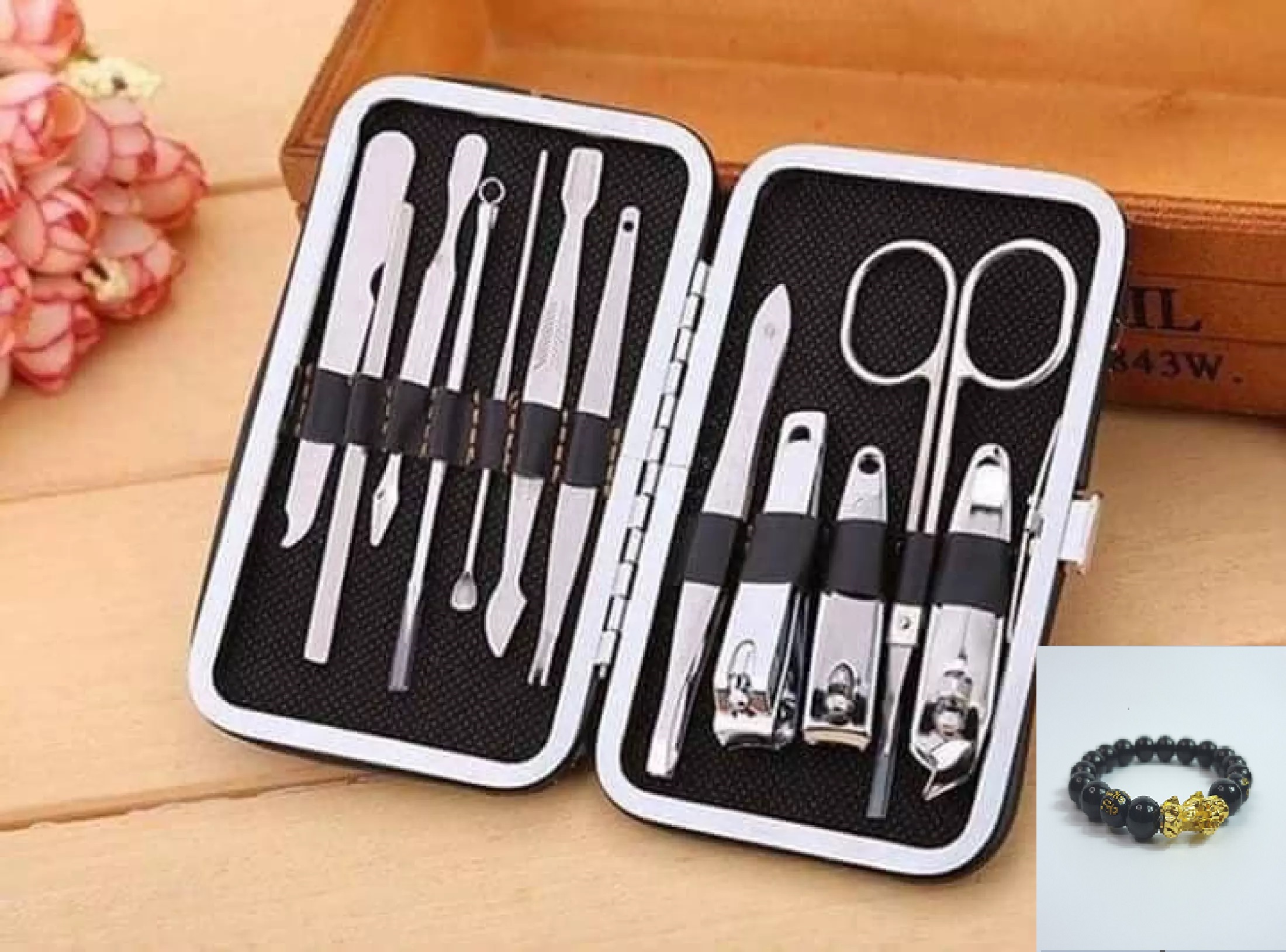 Bộ kìm bấm móng tay 12 món siêu tiện dụng cho mọi người, bộ cắt móng tay 12 món, bộ chăm sóc móng tay 12 món