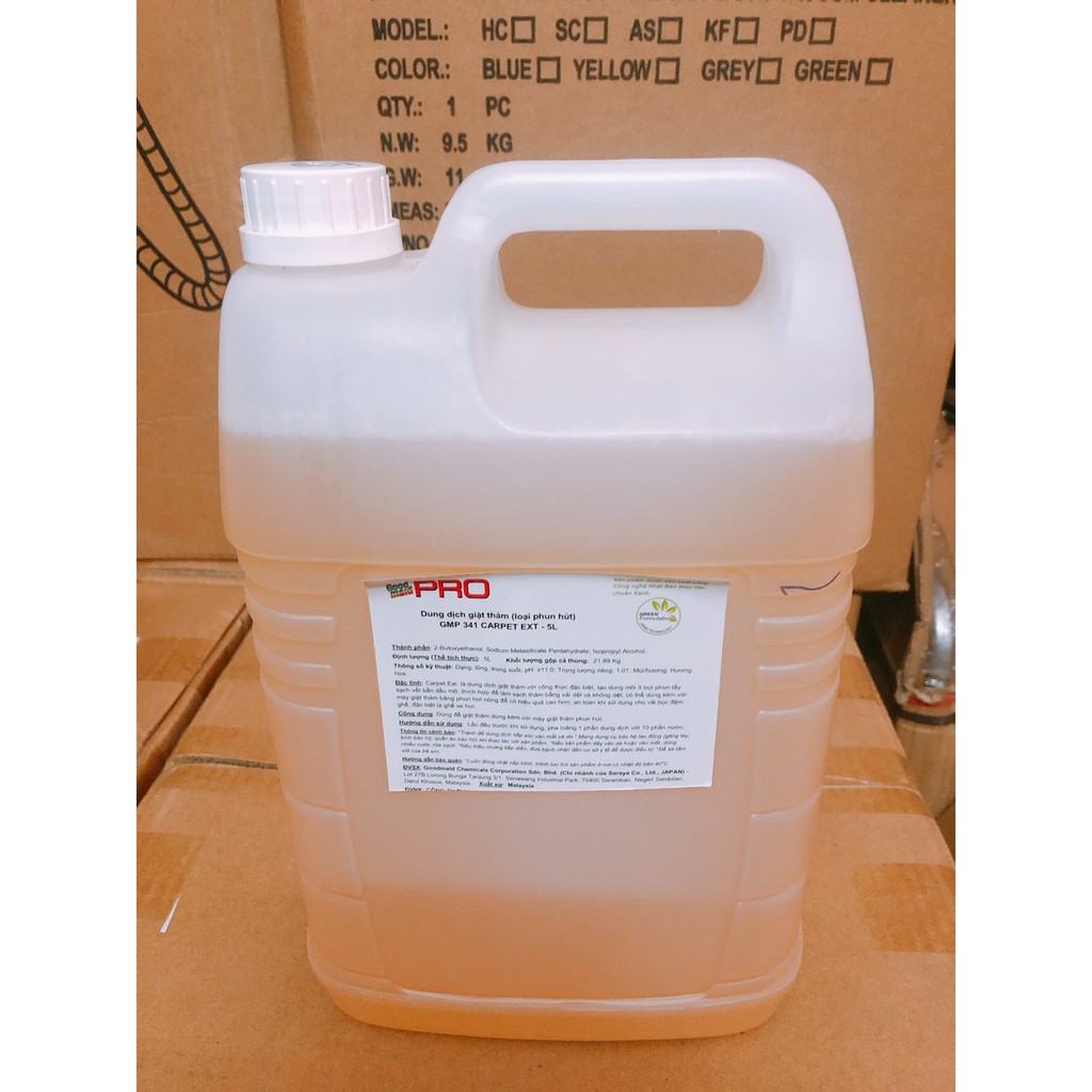 [HCM]Nước giặt thảm ghế sofaGoodmaid G341-Extraction