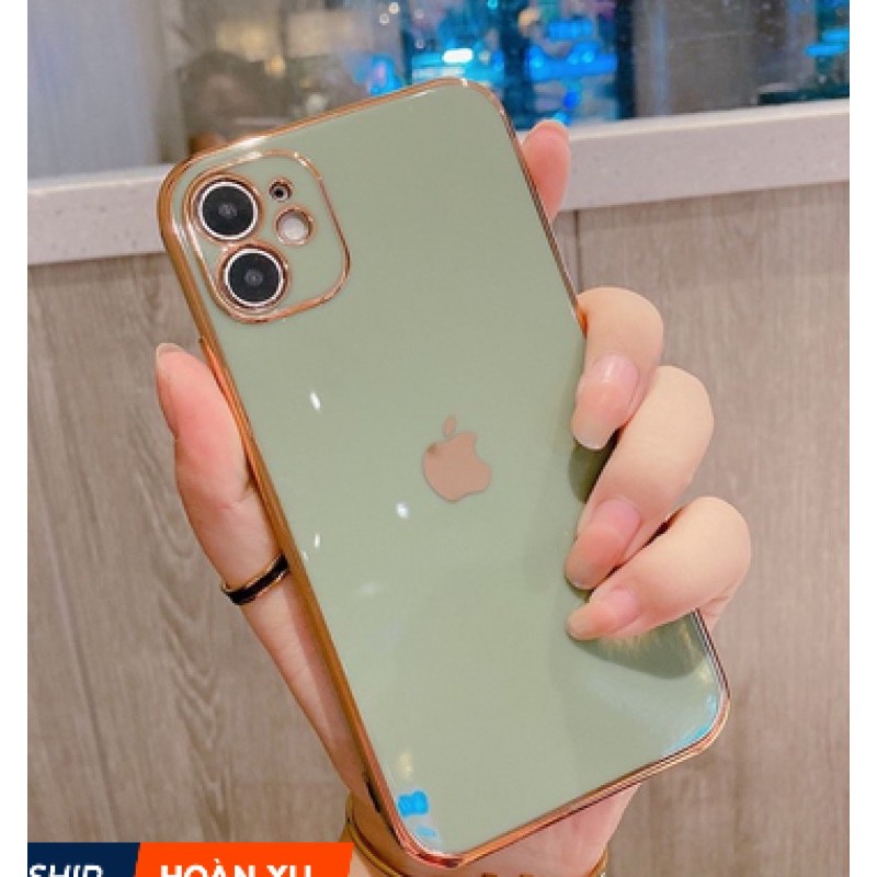 Ốp Lưng Iphone 6, 6s, 6s plus, 7plus, 8plus Độ Iphone 12 Viền Vuông