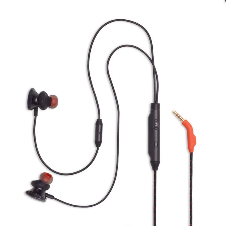 JBL Quantum 50 Wired, in-Ear Gaming Headphones with Inline Control