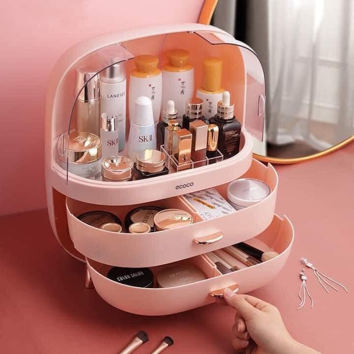 MÔ HÌNH KỆ MỸ PHẨM ECOCO 3 TẦNG 10*10