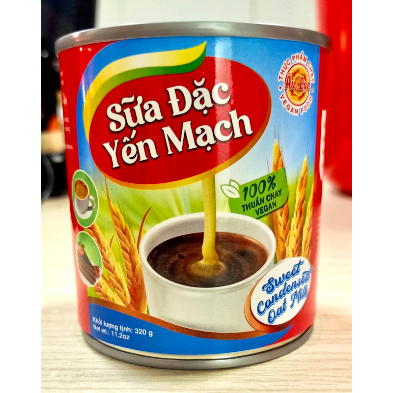 Sữa đặc yến mạch thuần chay âu lạc 320g