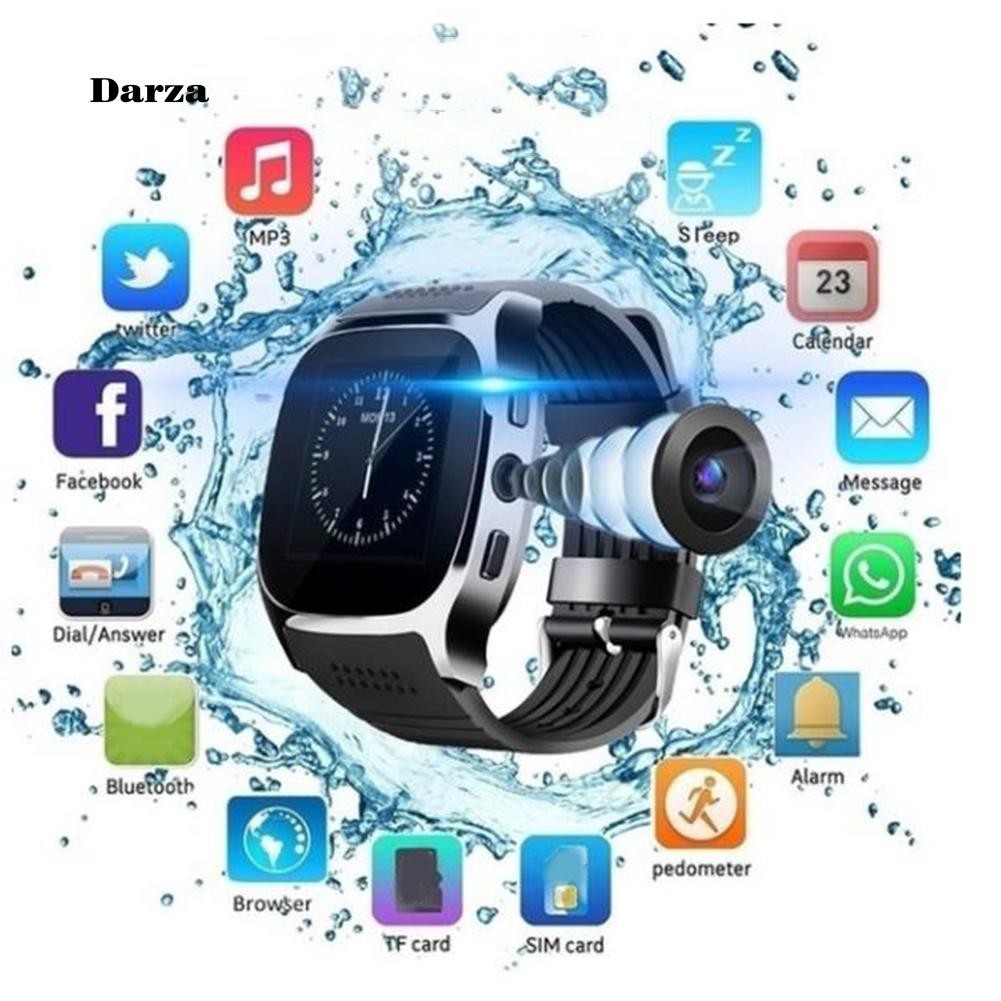 Đồng hồ thông minh T8 hỗ trợ thẻ SIM và camera