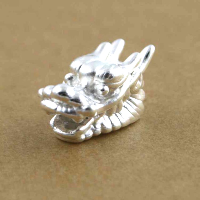 [S925] Charm bạc đầu rồng - MH081
