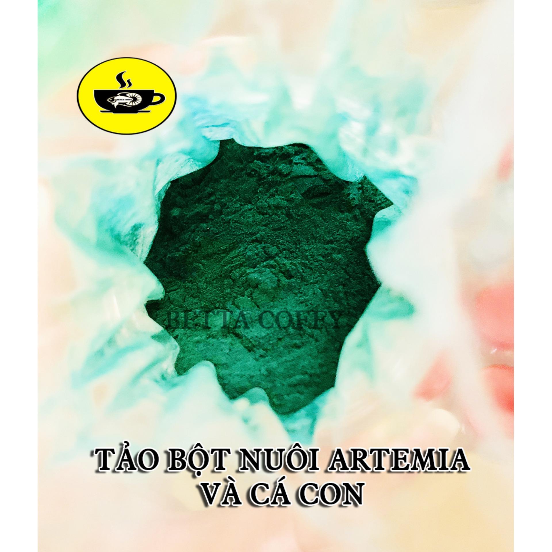 Tảo viên - Thức ăn cho cá betta guppy