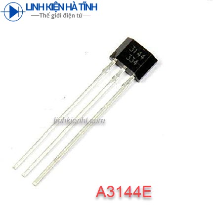 10 con ic hall - cảm biến hall - cảm biến từ a3144 3144 44e to-92 mới chính hãng allegro 100%